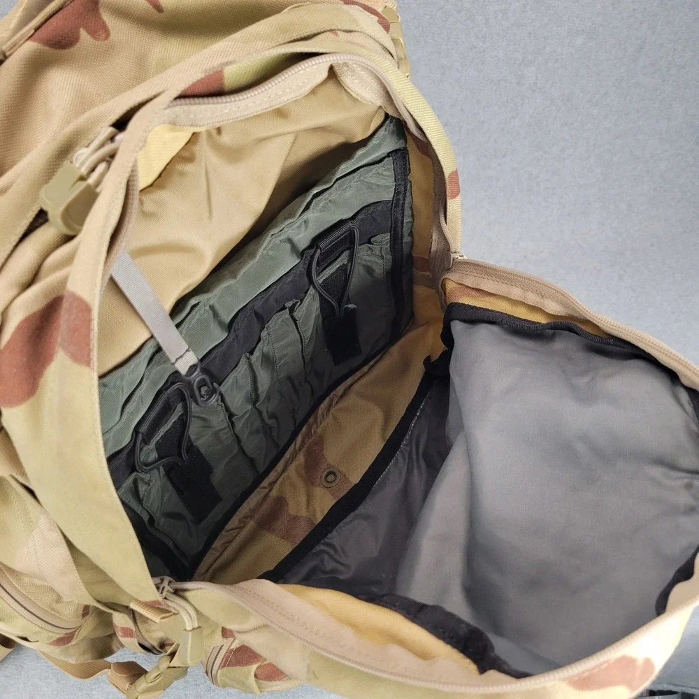 CamelBak Maximum Gear Tactical Backpack Mens XL Desert Camo Hydration Pack MOLLE